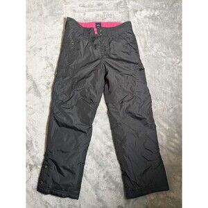 Girls Gap Black Snow Pants Size 6-7 NWOT